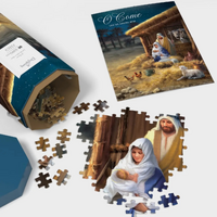 Jigsaw Puzzle O Come Let Us Adore Him (1000 Piece)