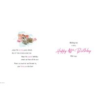 Card - 40th Birthday