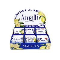 Amalfi Ceramic Magnet - Live, Laugh, Love