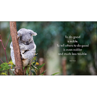 Inspirational Quote Book - A Little Book of Koala Karma