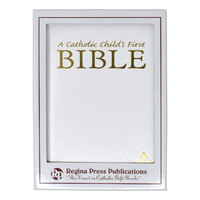 My First Bible - Catholic Edition White Imm Lther