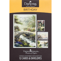 Boxed Cards Birthday Thomas Kinkade