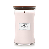 WoodWick Candle Large - Sheer Tuberose