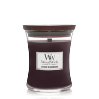 WoodWick Candle Medium - Spiced Blackberry