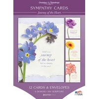 Boxed Cards Sympathy Journey of the Heart