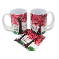 Mug & Coaster Set - One Day at a Time 