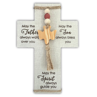 Confirmation Prayer Cross w/Accents