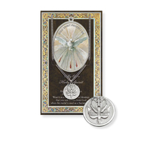 Biography Leaflet with Pendant - Holy Spirit