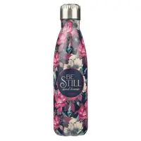 Water Bottle 500ml Stainless Steel: Be Still and Know (Psalm 46:10)