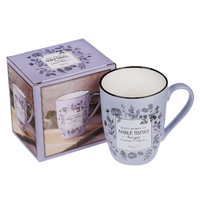 Ceramic Mug: Many Women Do Noble Things (Proverbs 31:29) Lavendar (355 Ml)