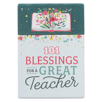 Box of Blessings -  101 Blessings For a Great Teacher