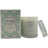 Aromatherapy Soy Candle - Bergamot Lime (Stress Relief)