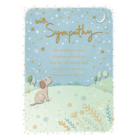 Card - With Sympathy Star