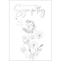 Card - Heartfelt Sympathy Azalea