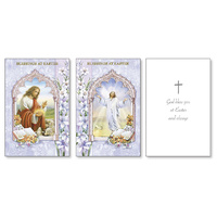 Card Easter Blessings - Small  (3 designs - image varies)