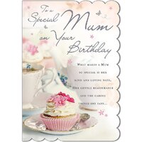 Card - Birthday Mum (Cupcake)