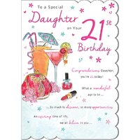 Card - Birthday Daughter 21st