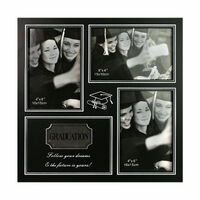 Photo Frame with Engraved Metal Plate Graduation