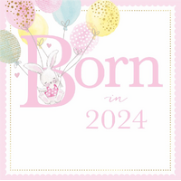 Card - Born in 2024 (Pink)