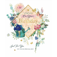 Card - On Your Birthday Floral