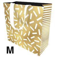 Gift Bag Medium - Confetti on Gold