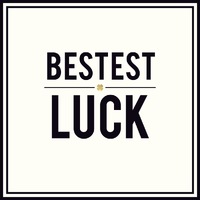 Card - Bestest Luck