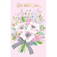 Card - Get Well Soon Floral