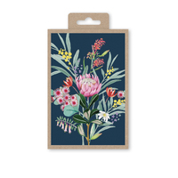 Notecards Box of 10 - Botanic on Navy All Occasion