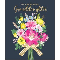 Card - Beautiful Granddaughter Birthday