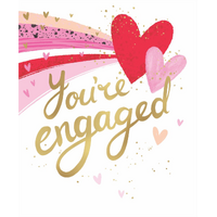Card - Your Engaged Love Heart