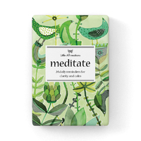 24 Inspiration Affirmation Cards - Meditate