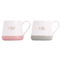 Wedding Mr & Mrs Mug Set