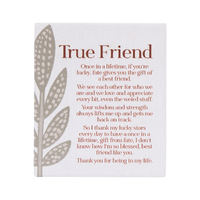 Amber Garden True Friend Verse