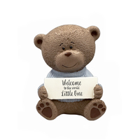 Teddy Moments Bear - Welcome Little One Blue