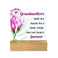 Fleur Ceramic Plaque - Grandmothers