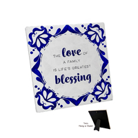 Amalfi Ceramic Plaque - Love is...