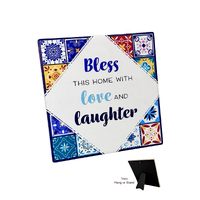 Amalfi Ceramic Magnet - Bless This Home