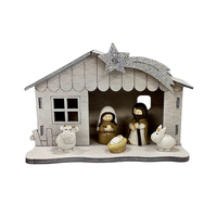 Kiddie Nativity Set w/Stable