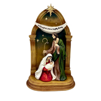 Holy Family Nativity Scene in Arch