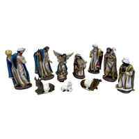 Nativity Set Resin - 11 pcs - 125mm