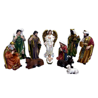 Nativity Set Resin - 11 pcs - 125mm