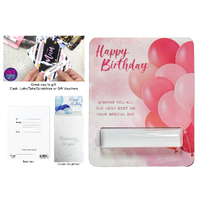 Gift Card w/Twist - Birthday Pink