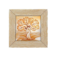 Wood Look Frame Tree of Life