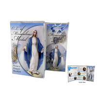 Rosary Beads and Rosary Book Set - Miraculous
