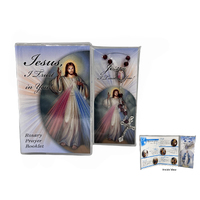 Rosary Beads and Rosary Book Set - Divine Mercy