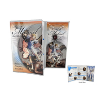 Rosary Beads and Rosary Book Set - Saint Michael