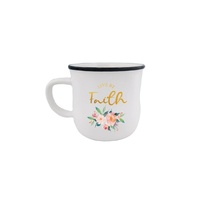 Ceramic Mug Live by Faith (370ml)