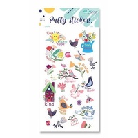 Puffy Stickers: Spring