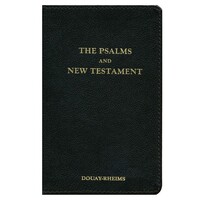 Psalms and New Testament (Black Leather) Leather