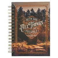 Journal - With God All Things Are Possible (Matthew 19:26)